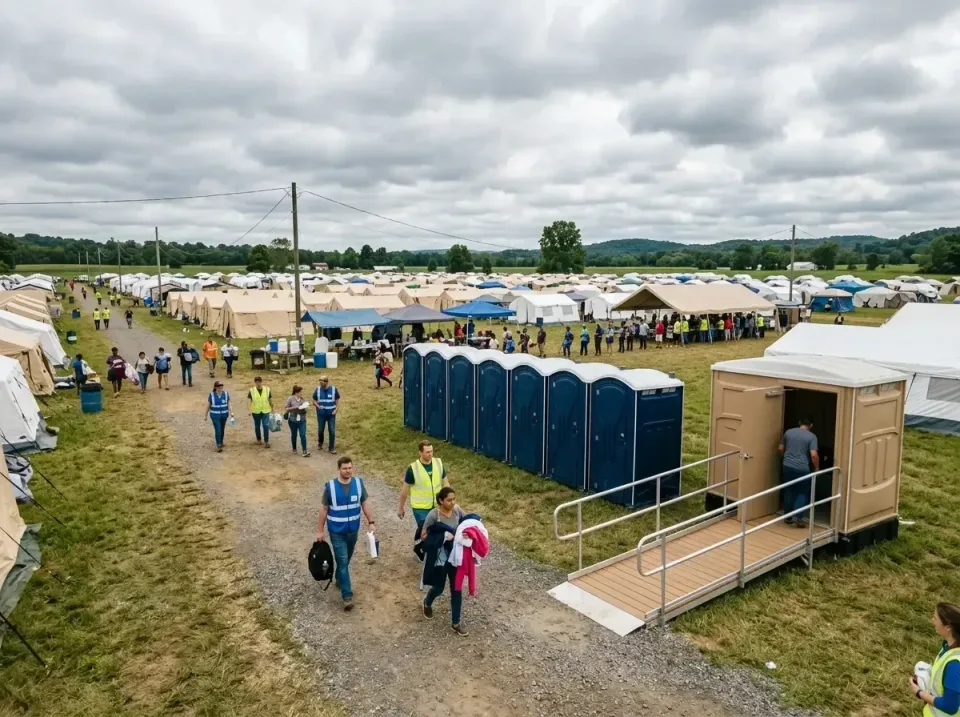 disaster-relief-camp-restrooms-010 — frequently asked questions, Dumpster & Portable Bathrooms Rental in Meiners Oaks, CA